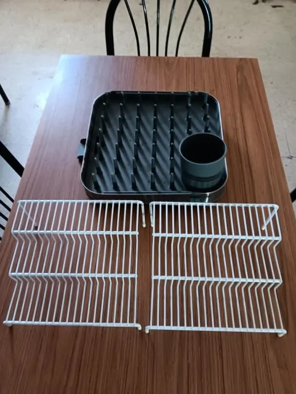 Two dish strainers 10in. x 9in. x 4.5in. And a