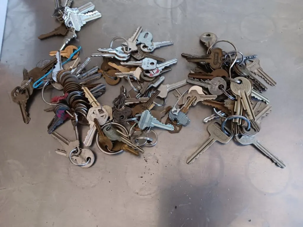 Assortment of Keys.