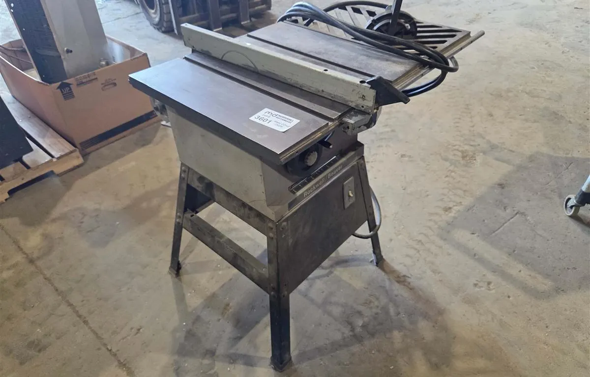 Rockwell/Beaver Table Saw
UNRESERVED