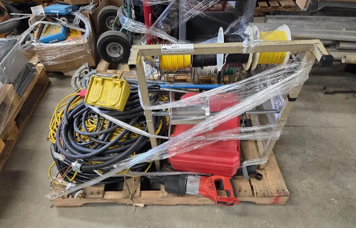 Assorted Electrical Cable, Reels & Tools
UNRESERVED