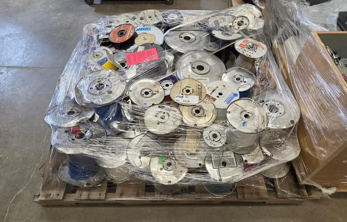 Assorted Electrical Wire Spools
UNRESERVED