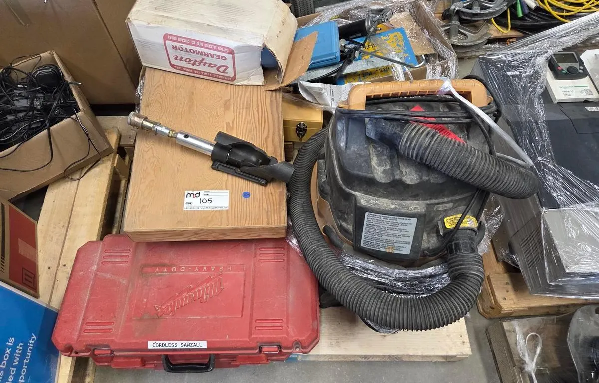 Assorted Shop Tools & Equipment
UNRESERVED