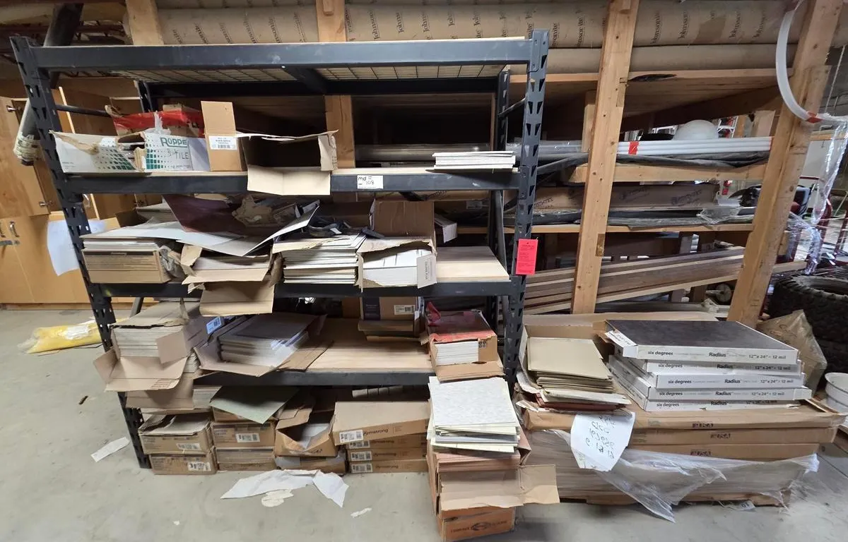 Assorted Commercial Vinyl Flooring Tile
UNRESERVED