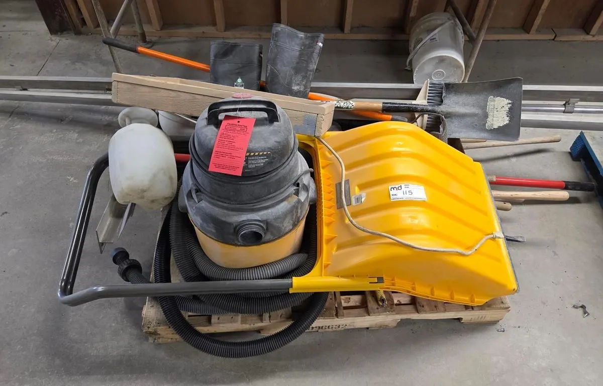 Shop-Vac & Assorted Shop Tools
UNRESERVED