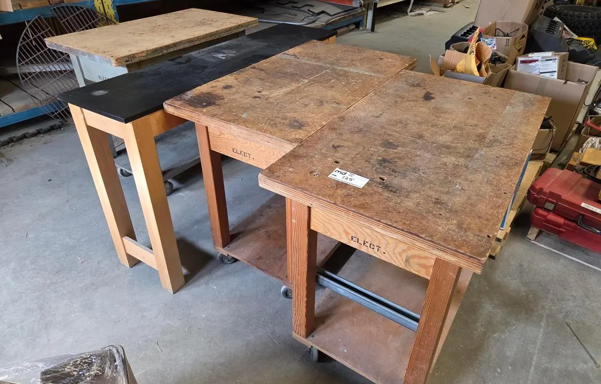 Assorted Workbenches & Shop Tables
UNRESERVED