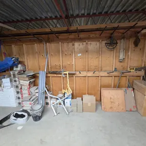 Assorted Construction Materials & Pop-Up Shelter
 UNRESERVED