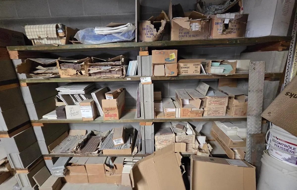 Assorted Ceramic Wall & Floor Tile Inventory
UNRESERVED