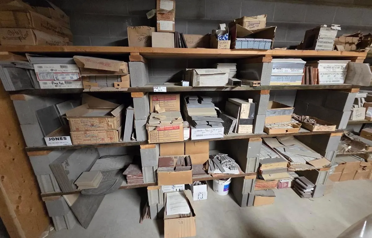 Assorted Ceramic Tile & Trim Inventory
UNRESERVED