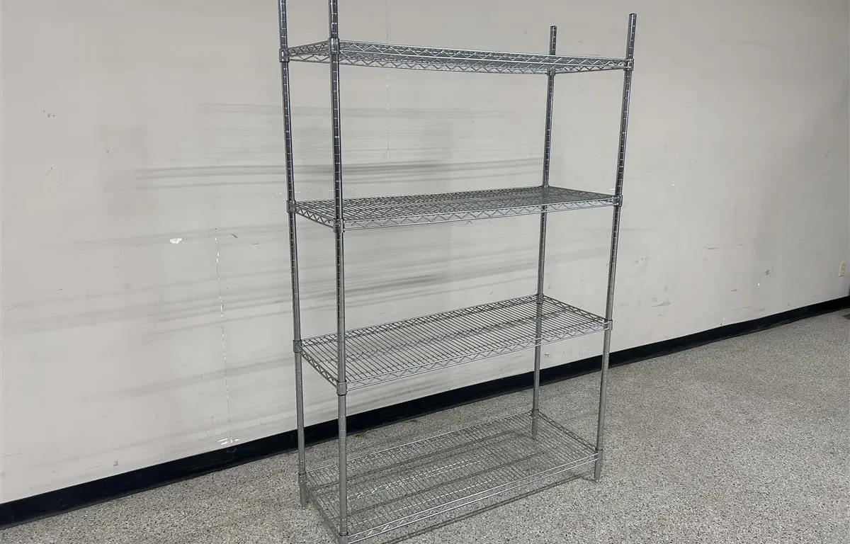 Chrome Wire Shelving Unit
UNRESERVED