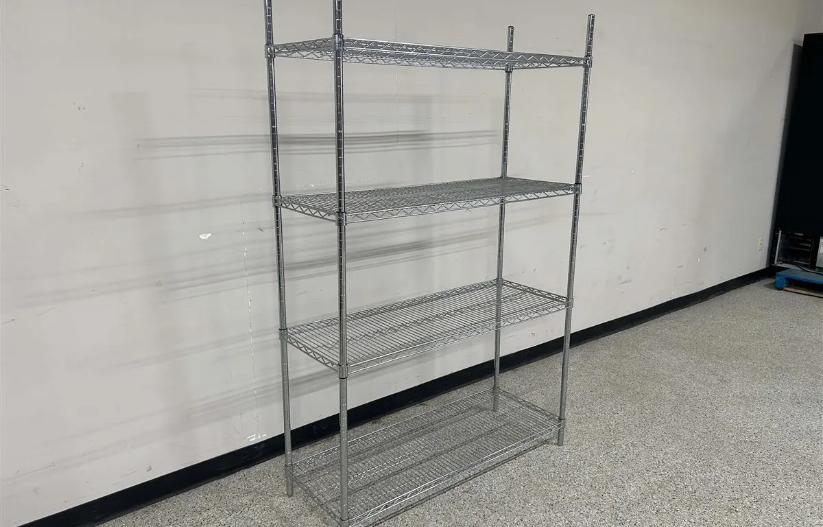 Chrome Wire Shelving Unit
UNRESERVED