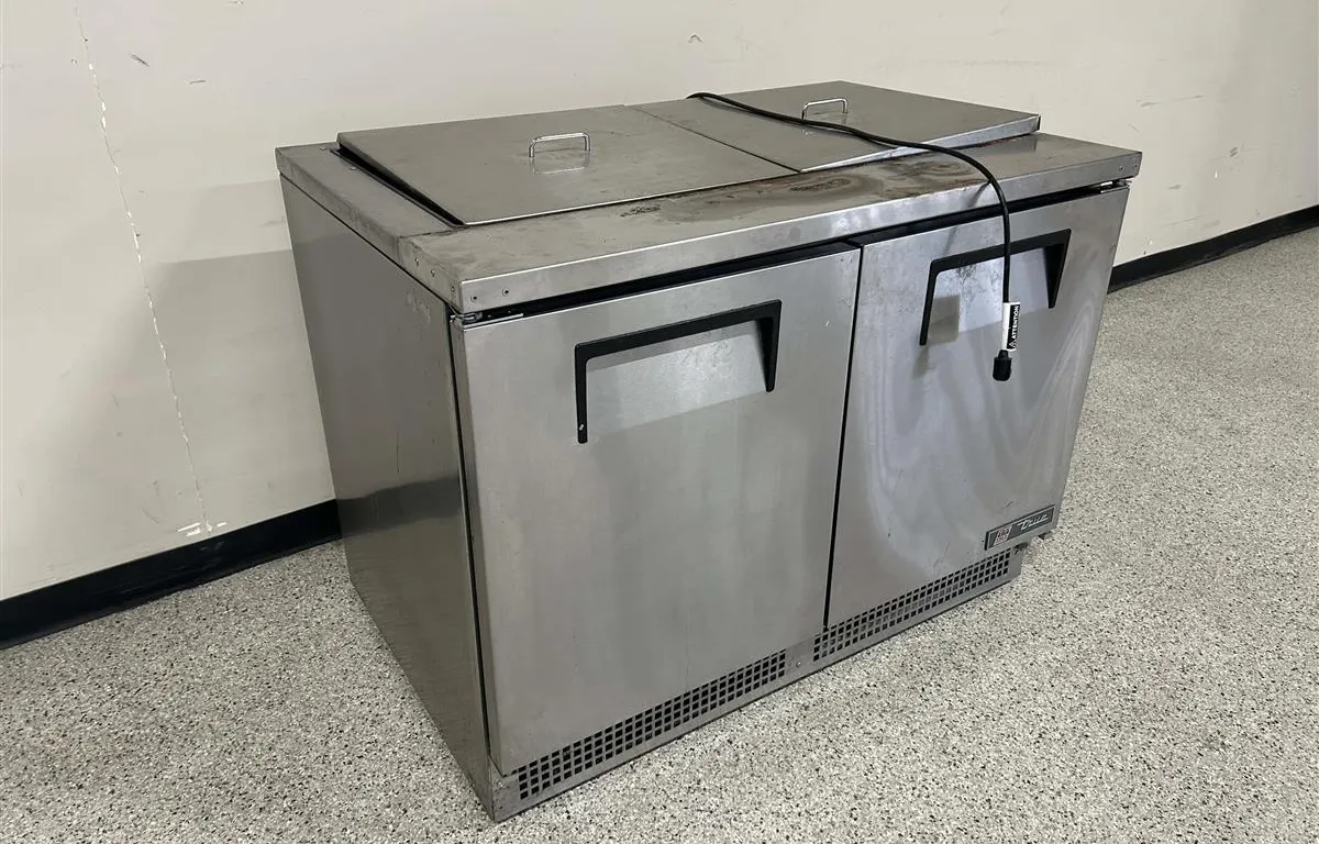 True 2-Door Refrigerated Prep Table TFP-48-18M
UNRESERVED