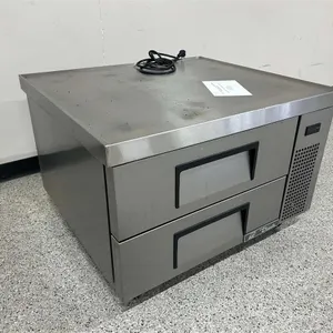 True Stainless Steel 2-Drawer Undercounter Refrigerator
 UNRESERVED