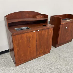 Wooden Restaurant Service Stations w/ Trash Bin
 UNRESERVED