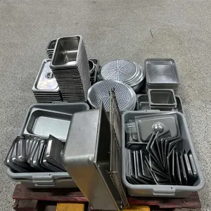 Assorted Stainless Steel Food Service Pans
 UNRESERVED