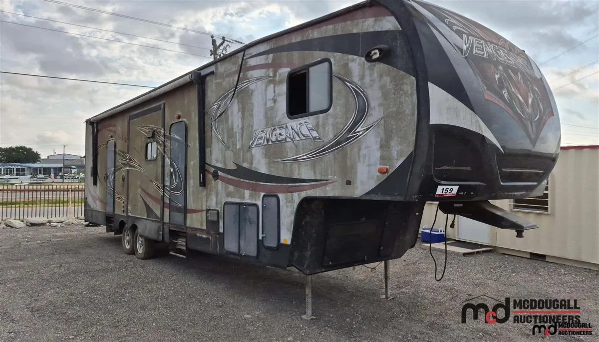 2014 Forest River Cherokee Vengeance T/A Fifth-Wheel Travel Trailer
UNRESERVED