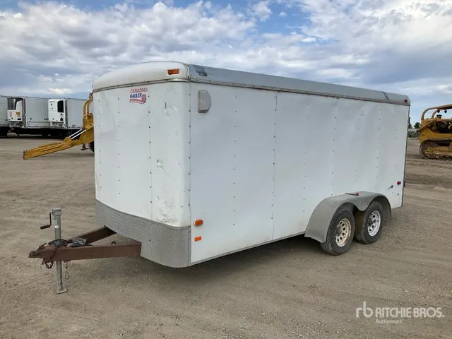 2013 American Hauler 10 ft T/A Enclosed Trailer