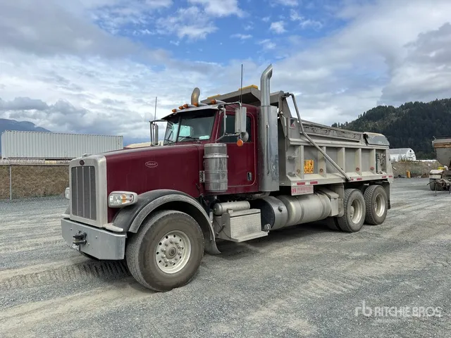 2020 Peterbilt 367 6x4 Transfer T/A Dump Truck