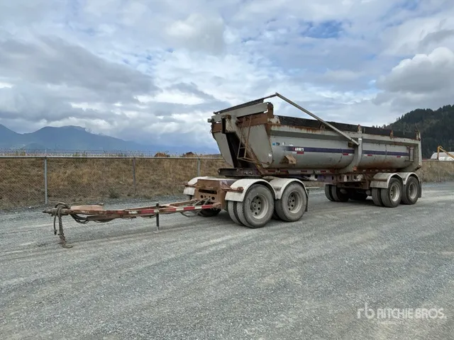 2008 Arnes FD-306 25 ft 6 in Quad/A End Dump Trailer
