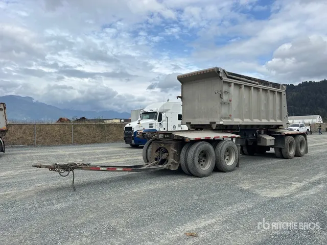 2016 K-Line KDC102 Quad/A Pup Sliding Transfer Trailer