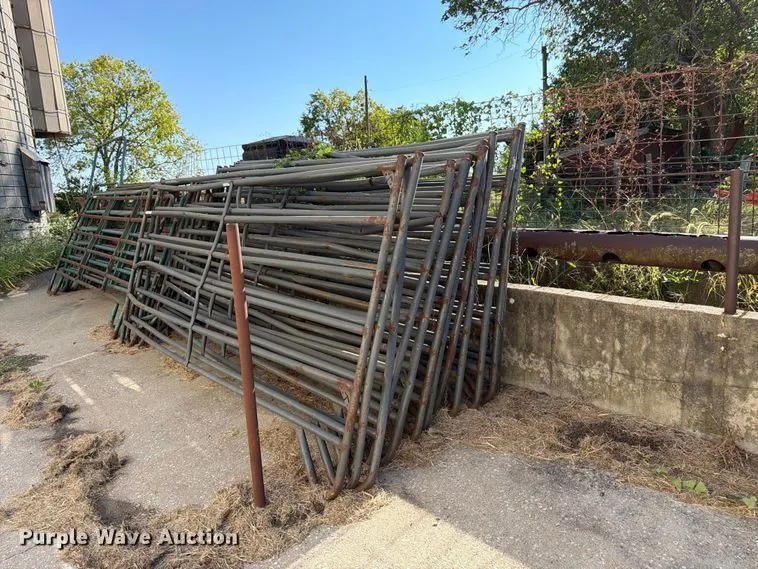 Approximately 13 livestock panels