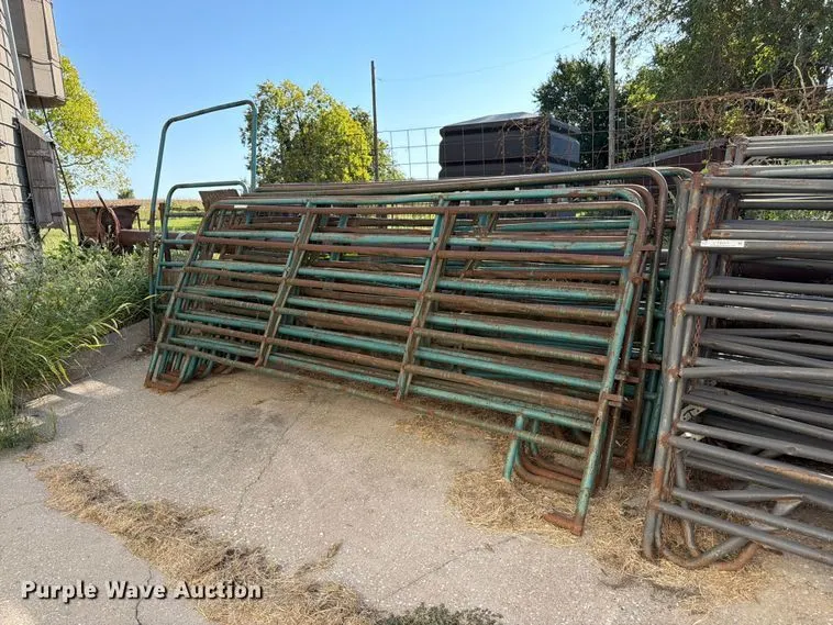 Approximately 8 livestock panels