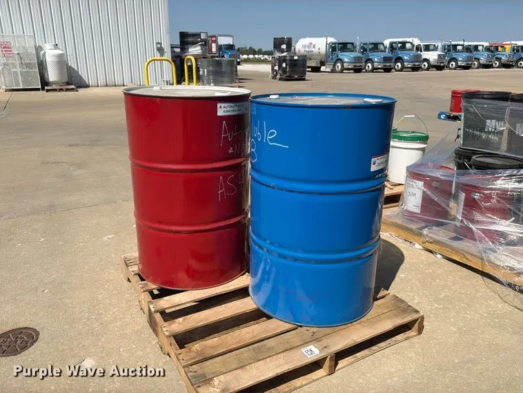 (2) barrels of oil