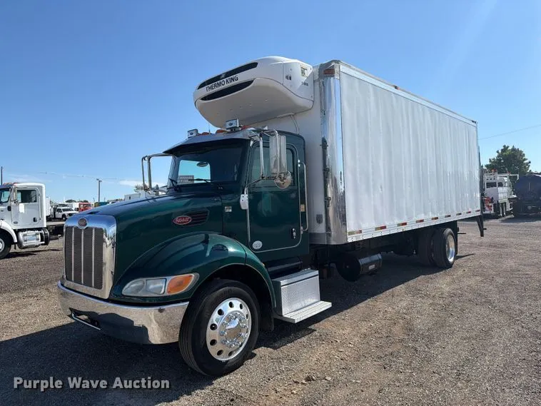 2014 Peterbilt 337 refrigerated truck