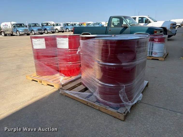 (5) barrels of Citgo Citgear Synthetic EP 220