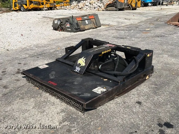 Brush Wolf 6600 skid steer rotary mower