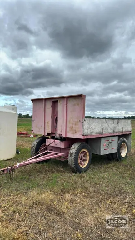 8FT X 12FT STEEL DECK WAGON