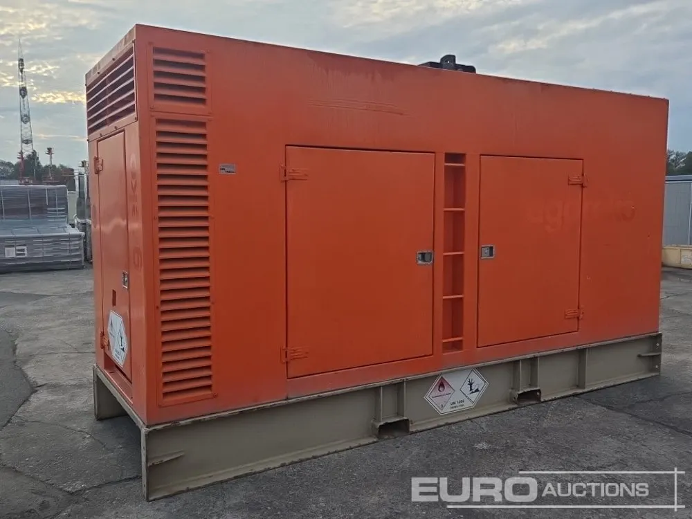 Aggreko 200kVA Static Generator, 6 Cylinder Scania Diesel Engine