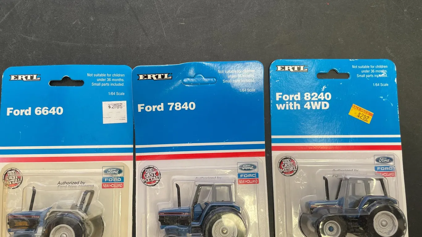 (3) Ford Tractors