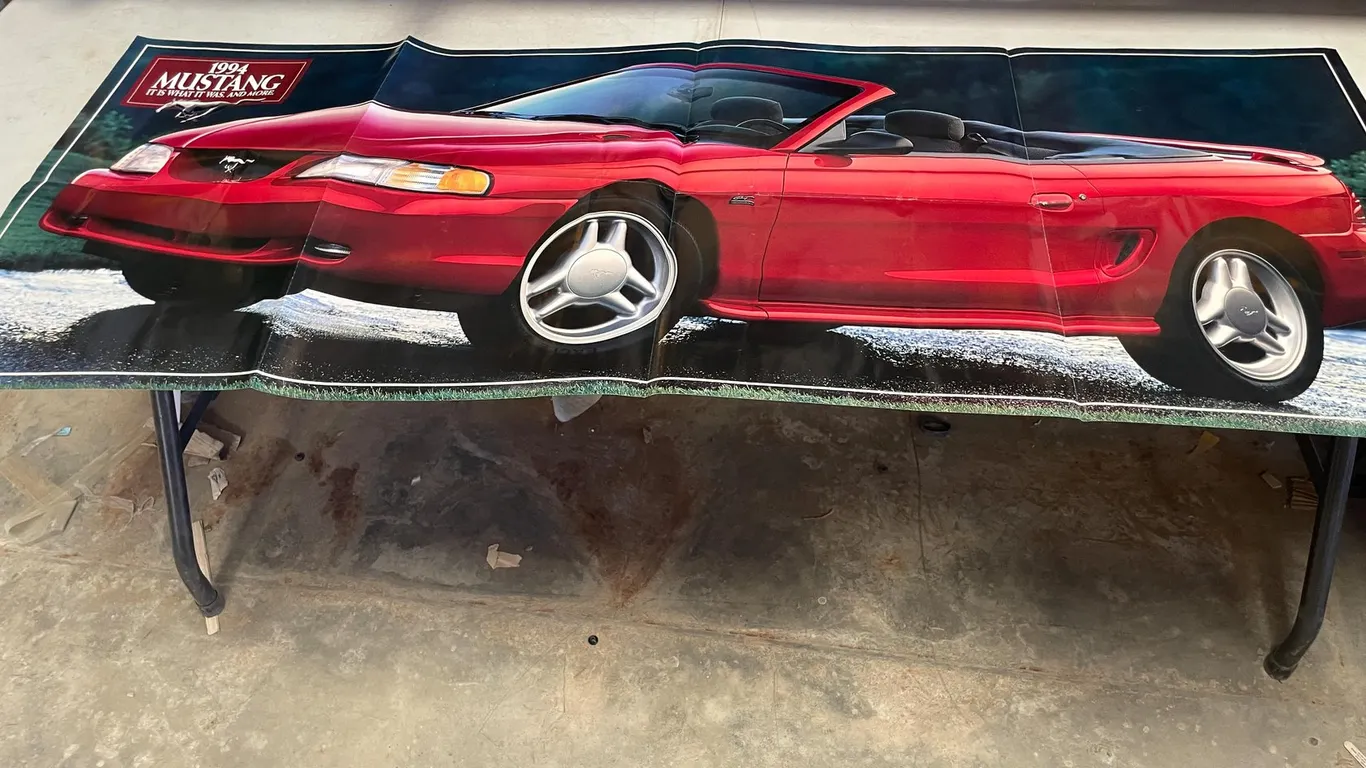 1994 Mustang Poster