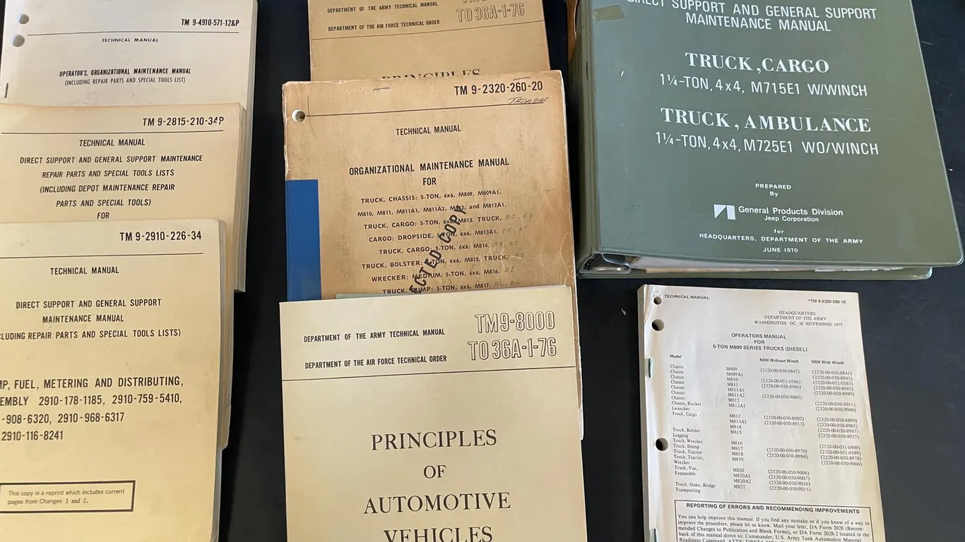 Military Technical Manuals