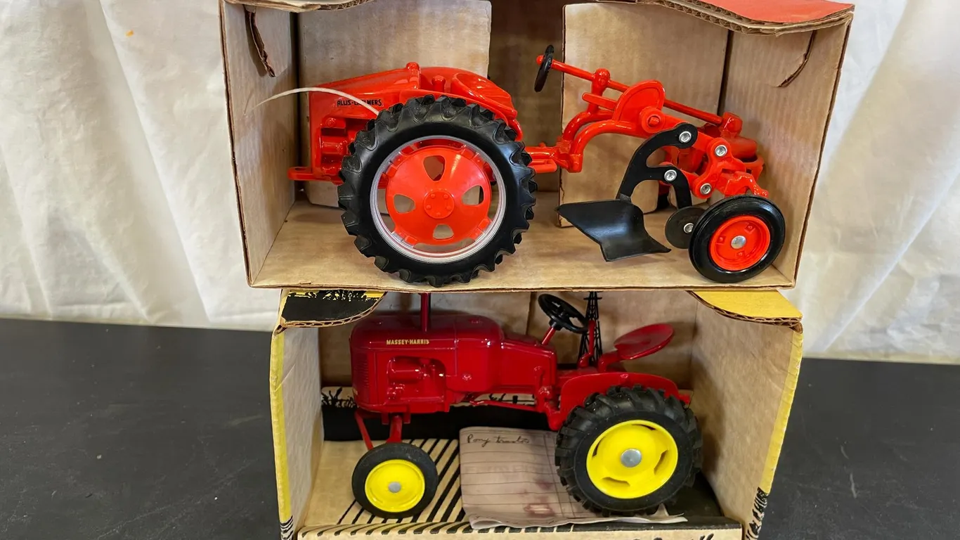 Allis-Chalmers G and Massey Harris Pony Tractors