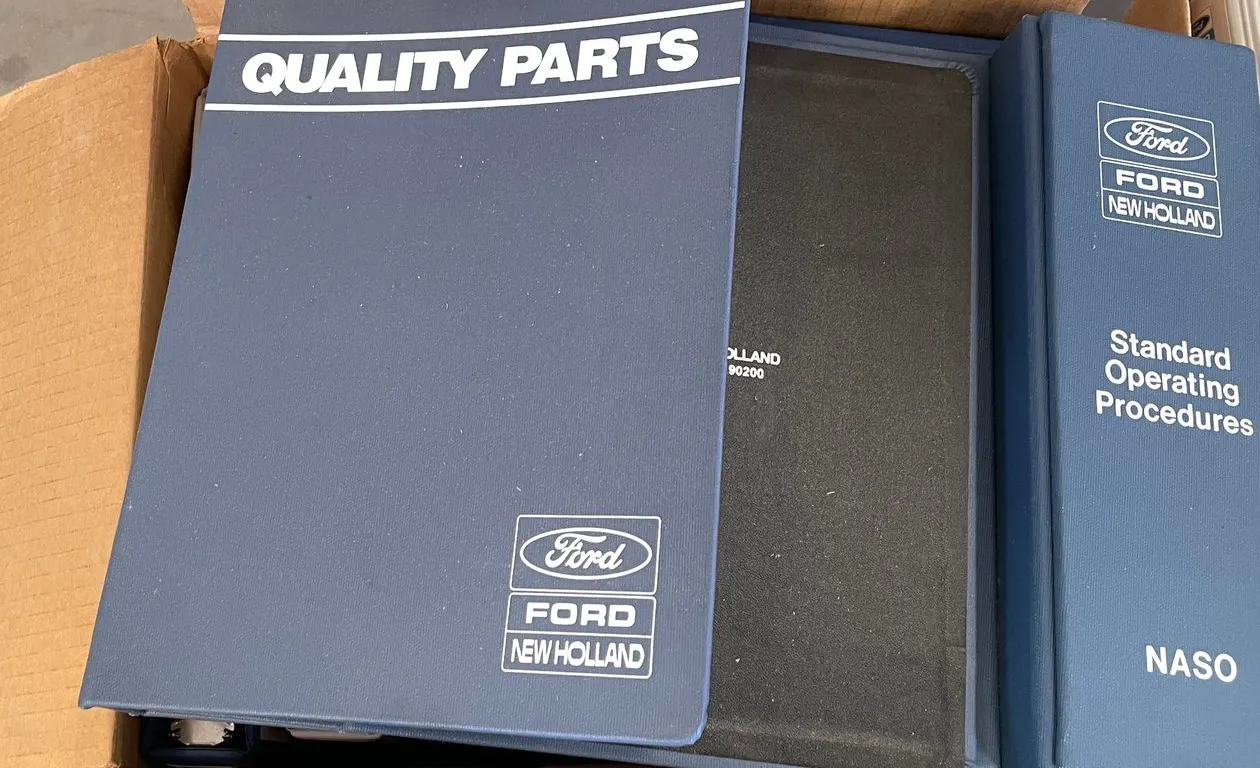 Ford/New Holland Empty Binders