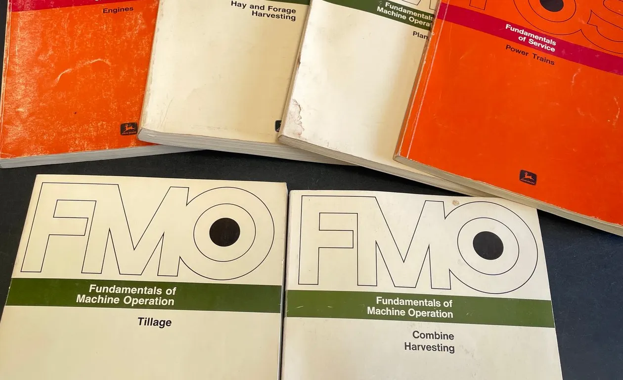 (6) John Deere Text Books about Farming