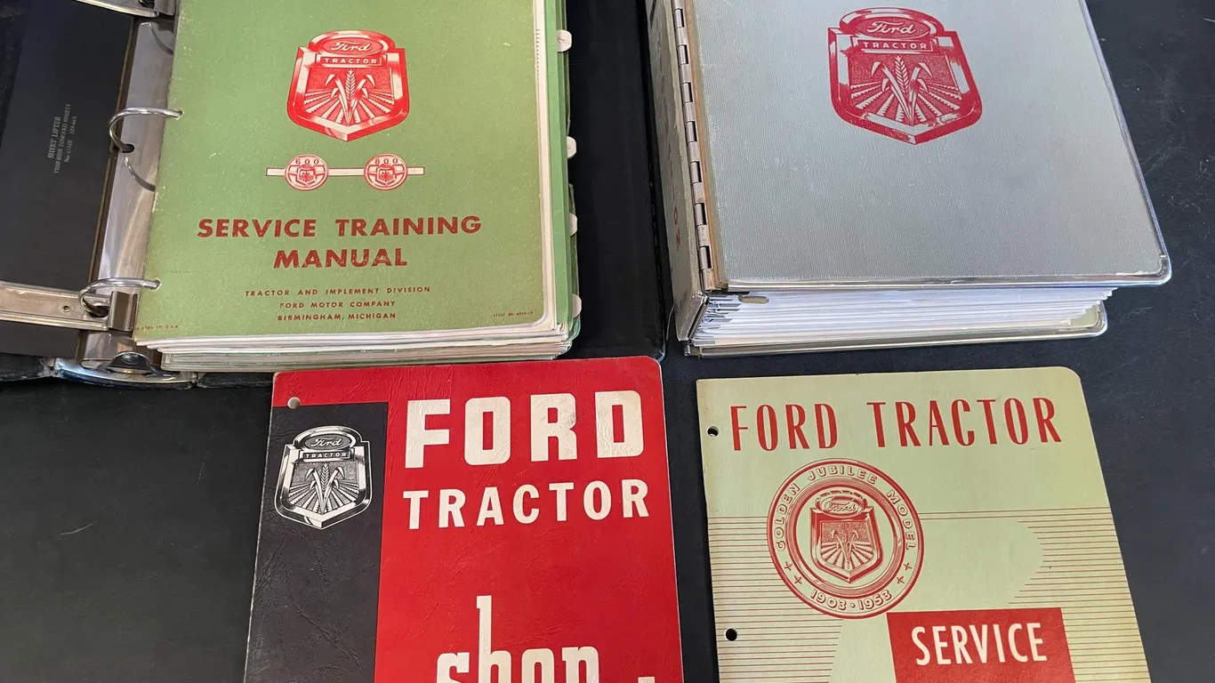 (4) Ford Tractor Books