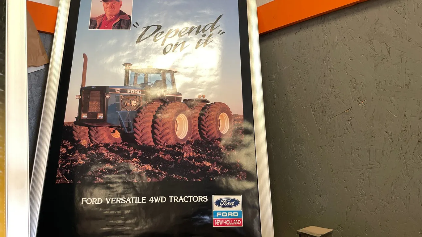 Framed "Depend on It" Poster
