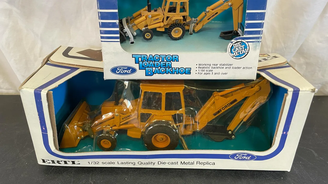 (2) Ford Backhoe/Loaders