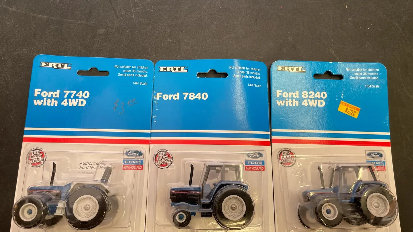 (3) Ford Tractors