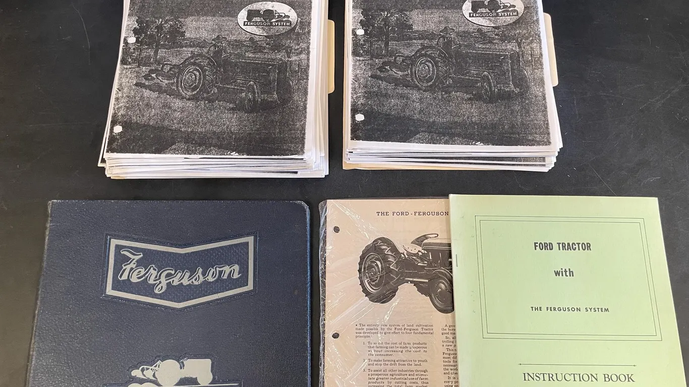 Lot of (5) Ferguson Tractor Information Literature
