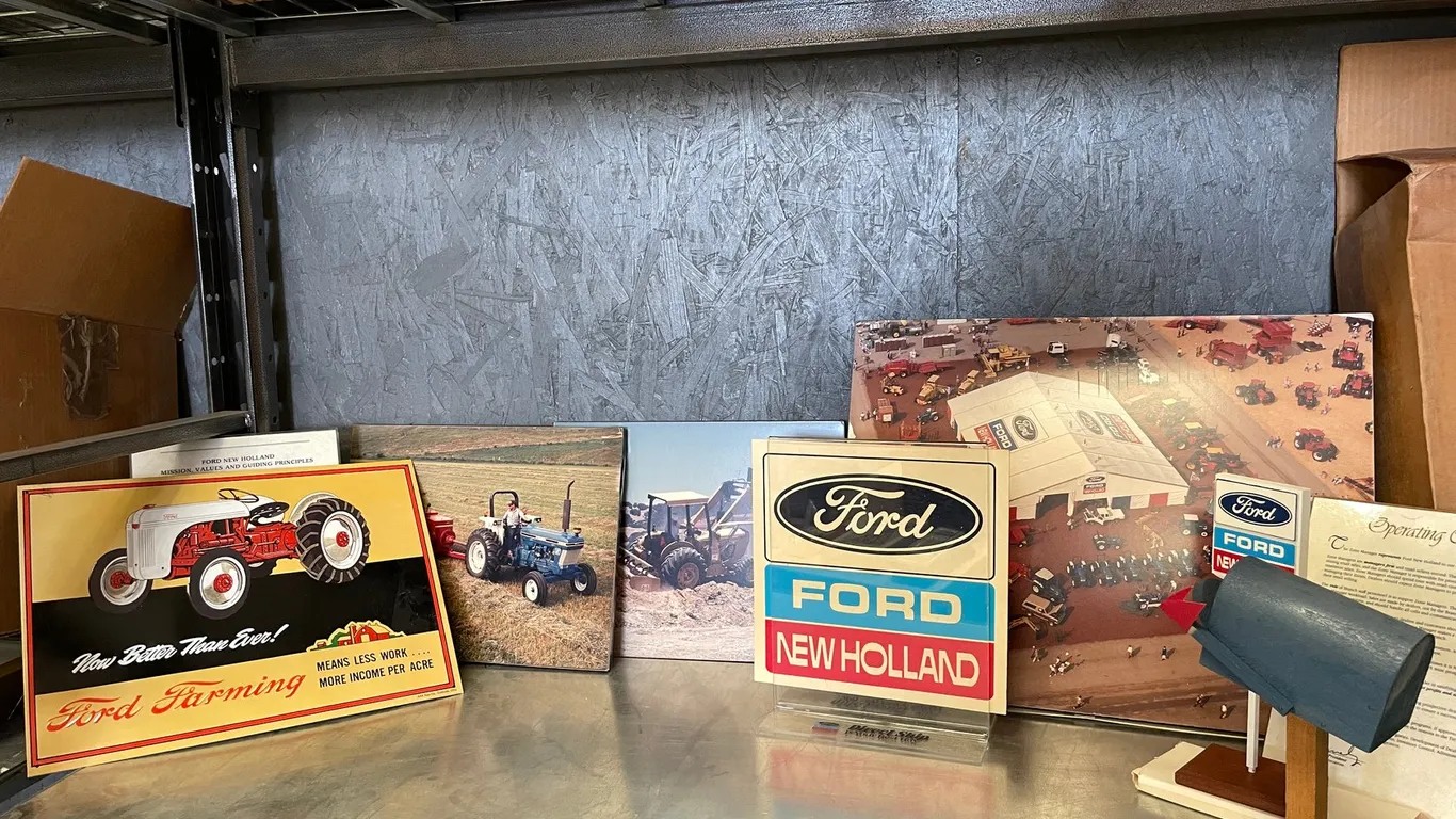 Lot of Ford/New Holland Memorabilia