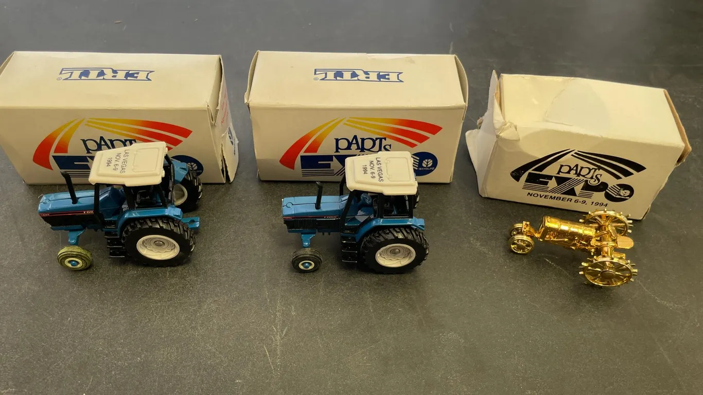 (3) Ford Tractors
