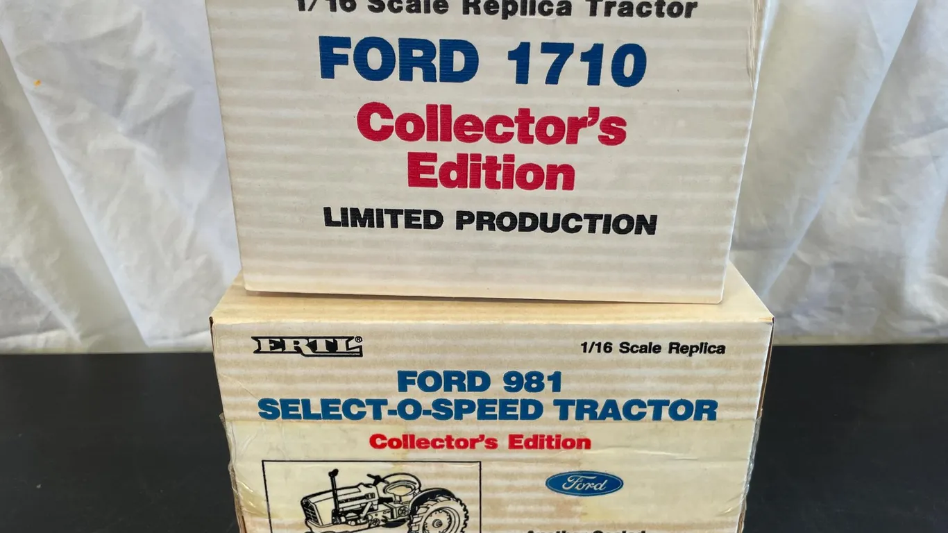 (2) Ford Collector's Edition Tractors