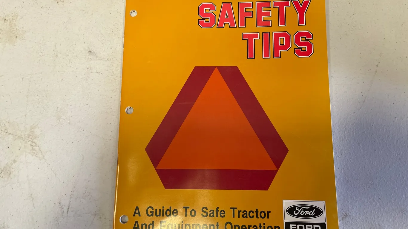 Ford New Holland Safety Booklets