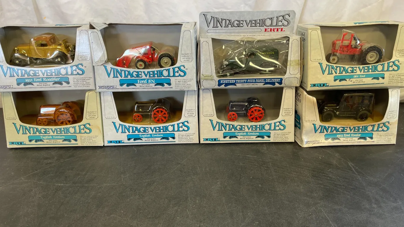 (8) Vintage Vehicles