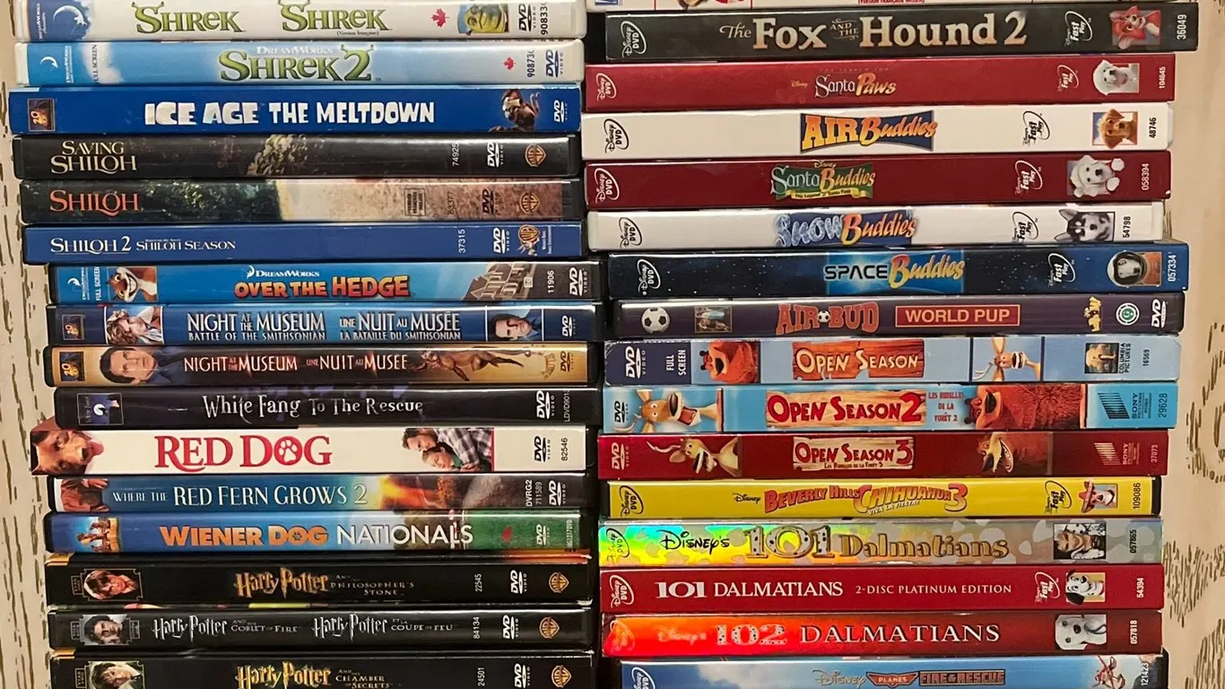 Family and Animated DVDs
