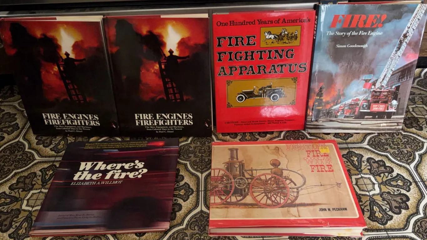 Firefighting History and Fire Engine Books