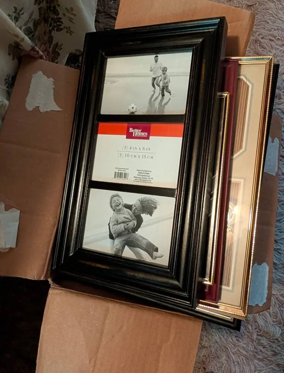 Photo Frame Collection Assorted Sizes and Finishes